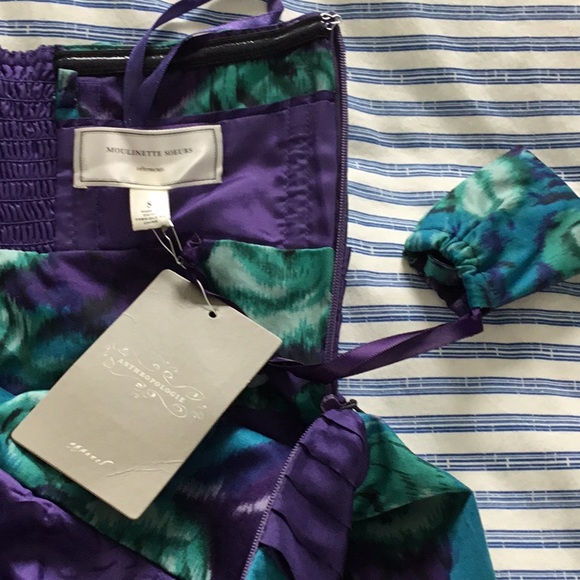 NWT Moulinette Soeurs/Anthro sweetheart midi dress - Picture 6 of 11